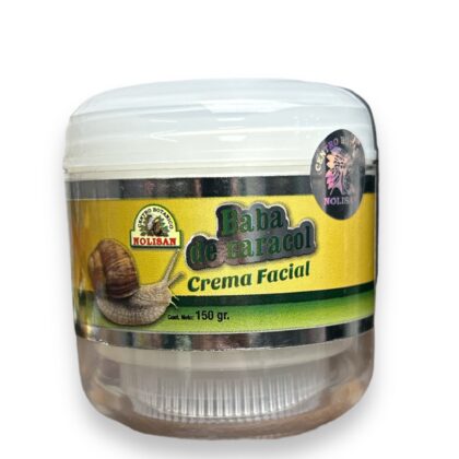 Crema Facial de Baba de Caracol 150 g Nolisan