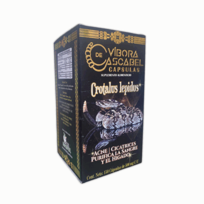 Víbora de Cascabel 150 cápsulas E.S Natural