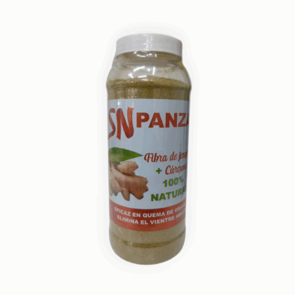 Fibra Chupa Panza Cúrcuma + Jengibre 500 g