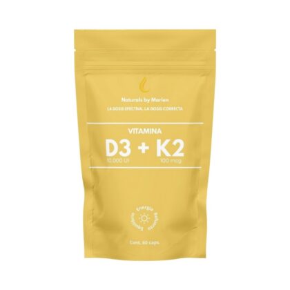 Vitamina D3 + K2 60 caps.